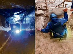 El túnel fue resguardado por bomberos, militares y agentes de seguridad, pues se registró acumulamiento de gas. ESPECIAL