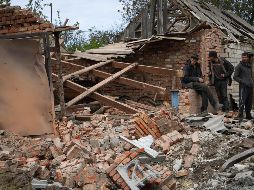 A lo largo de abril se registraron 179 fallecimientos por la invasión rusa, tres menos que en marzo. AP/A. Andriyenko