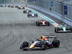 En la clasificación de constructores, Red Bull se colocó a la cabeza con 224 puntos. AP / R. Blackwell