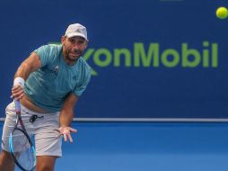 Santy González amaneció este lunes en el lugar 16 del ránking de la ATP en dobles. AFP