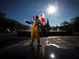 A Pedro no le gusta el payaso y tampoco le da miedo. Para poderlo representar, lo estudió durante cinco meses. EFE / ARCHIVO