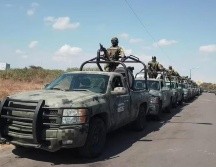 Llegaron a Colima 300 agentes de la Guardia Nacional para apoyar en la vigilancia. ESPECIAL