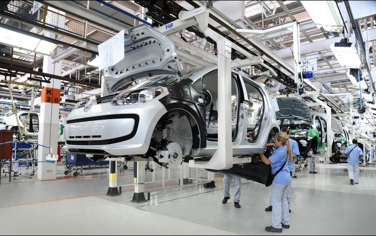 La producción de automóviles en plantas mexicanas creció un 17.1 %. NTX/ARCHIVO