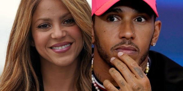 F1: Captan a Shakira y Lewis Hamilton tras el GP de Miami