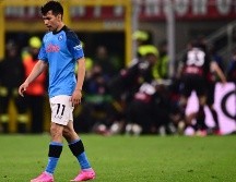 Hasta el momento el Napoli no ha precisado cuándo dará más detalles de la lesión de Hirving Lozano. AFP / ARCHIVO