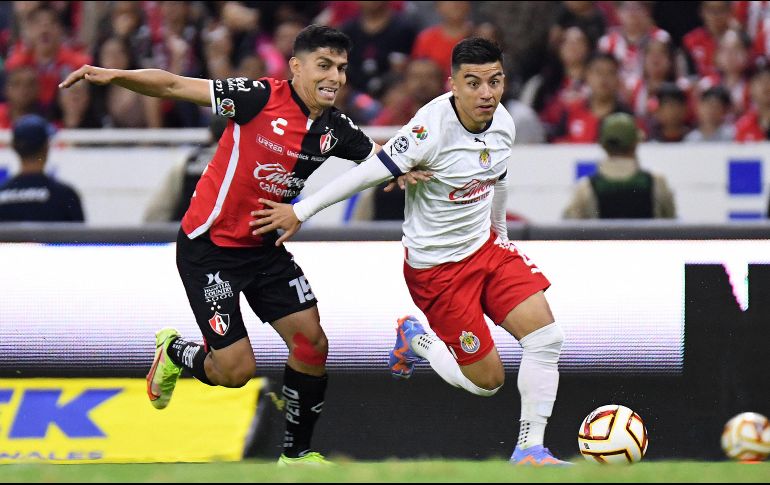 En la temporada regular Atlas y Chivas empataron 3-3, en lo que fue uno de los mejores partidos del torneo. IMAGO7/S. Bautista