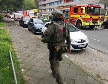 Diez bomberos y dos policías resultaron heridos por el estallido. AP/D. Young