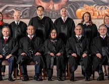 Los ministros de la Suprema Corte. ESPECIAL/SCJN