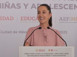 Claudia Shienbaum sigue al frente de diversas encuestas y, de acuerdo con ellas, será la elegida en las elecciones del próximo año en nuestro país con Morena. CORTESÍA