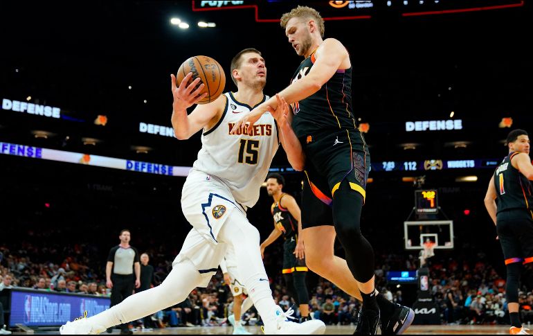 Nikola Jokic llegará a su segunda final de Conferencia en su carrera. AP/M. York