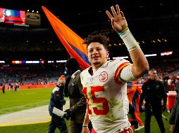 Mahomes y los Chiefs volverán a medirse con los Eagles, a quienes vencieron en el Super Bowl LVII, el 20 de noviembre. AP/J. Dempsey