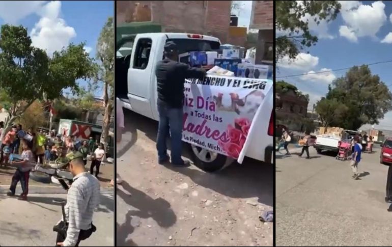 Las imágenes fueron compartidas en redes sociales durante la noche del 10 de mayo. ESPECIAL