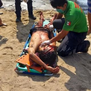Atacan con un machete a 3 turistas argentinos en playas de Oaxaca