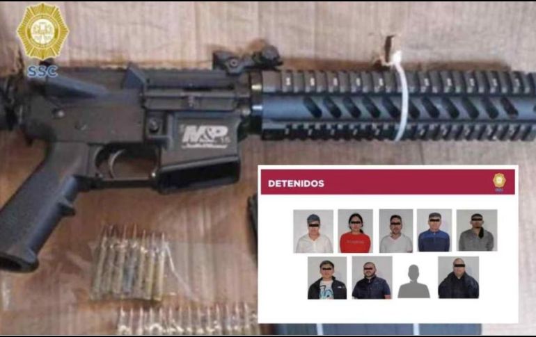 Entre los detenidos hay una menor de 13 años. SUN