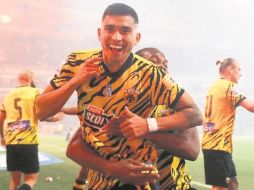 Orbelín Pineda marcó ayer en la goleada del título. ESPECIAL