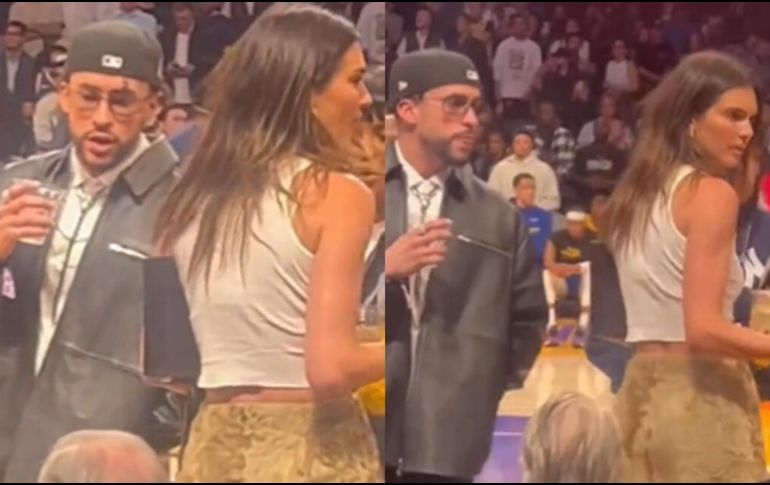 Bad Bunny trató de obtener la atención de Kendall, pero no lo consiguió. ESPECIAL