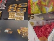 En las bolsas de frituras estaban los cartuchos útiles. ESPECIAL