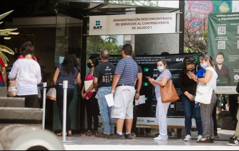 La recaudación del IVA solamente creció 1%. EL INFORMADOR/Archivo