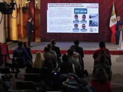 Luis Rodríguez Bucio, subsecretario de la Secretaría de Seguridad y Protección Ciudadana, durante la presentación del informe de Cero Impunidad. SUN/F. Rojas