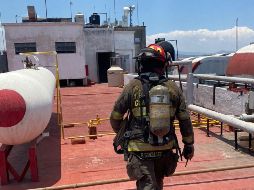 Los bomberos descartaron que el problema viniera de los tanques de gas. ESPECIAL