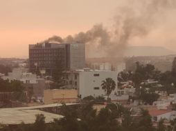 Un hotel en Providencia registró un incendio este martes. ESPECIAL
