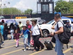 De los pasajeros varados, 18 tenían como destino la ciudad de Guadalajara. SUN