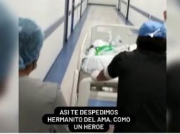 Hermano de la víctima publicó en redes el video de despedida. SUN