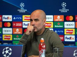ep Guardiola no siente presión por darle una Champions al City. EFE/P. Powell
