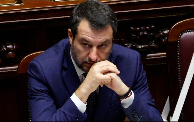 El vicepresidente Matteo Salvini, cree prudente postergar el Gran Premio ante la actual emergencia climática. EFE