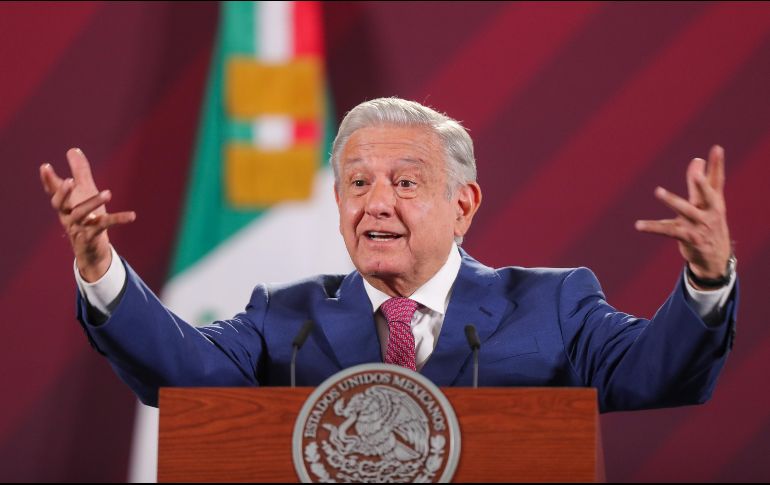 López Obrador destacó que es necesario reformar el Poder judicial y este debate para elegir a los ministros, magistrados y jueces va a ayudar mucho. EFE / I. Esquivel