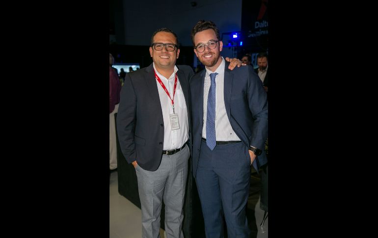 Israel Ruvalcaba y Gustavo Lara. GENTE BIEN JALISCO/ Jorge Soltero