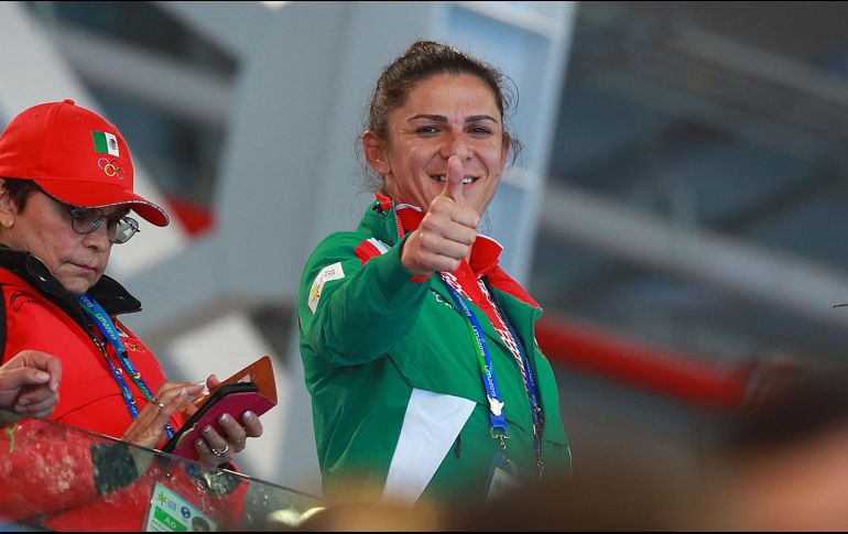 Antes de que Ana Gabriela Guevara se dedicara a la política, fue una exitosa atleta olímpica originaria de Sonora. NOTIMEX / ARCHIVO