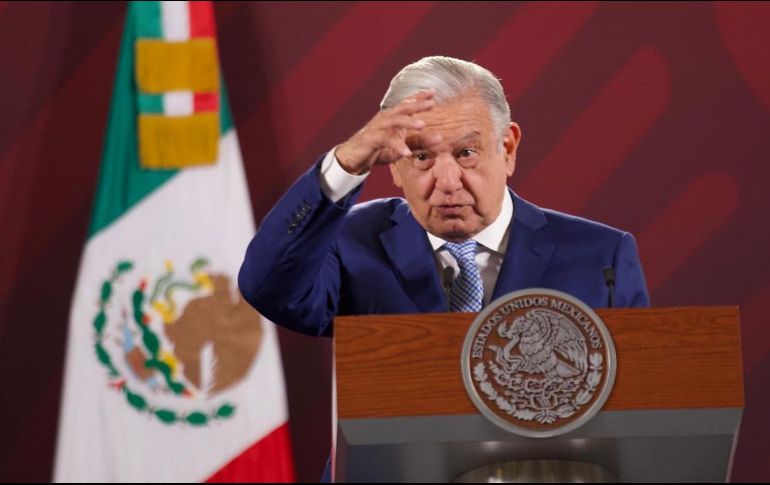 En el salón Tesorería de Palacio Nacional, el Presidente López Obrador señaló que en cuestiones médicas, lo mejor es siempre prevenir que curar. SUN / G. Espinosa