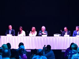 Este mediodía se develó la placa y nuevo espacio de la Fundación Expo Guadalajara. INFORMADOR/ARTURO NAVARRO