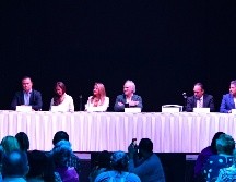 Este mediodía se develó la placa y nuevo espacio de la Fundación Expo Guadalajara. INFORMADOR/ARTURO NAVARRO