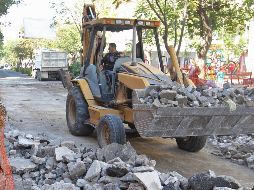 Guadalajara contempla la intervención de alrededor de 120 vialidades. EL INFORMADOR/ ARCHIVO