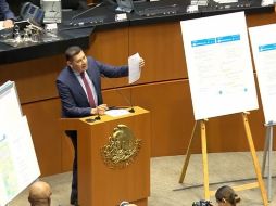 Alejandro Armenta Mier, presidente del Senado. SUN