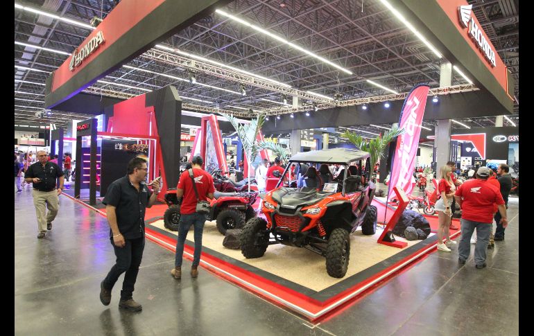 Francisco Igartua Araiza, director de Expo Moto, explicó que el primer día de actividades fue muy positivo. EL INFORMADOR / A. Camacho