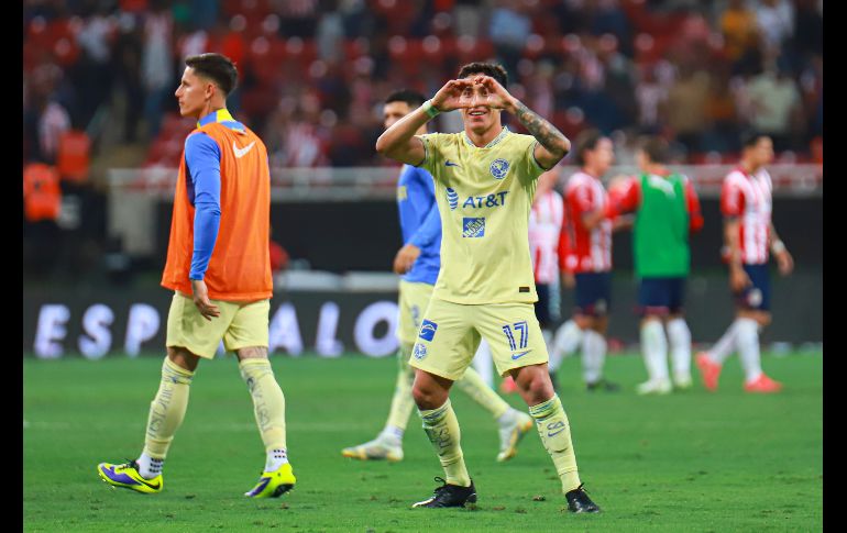 América derrotó a Chivas por la mínima diferencia y tendrán una gran ventaja para cerrar el partido de vuelta en el Estadio Azteca. EL INFORMADOR / C. Zepeda