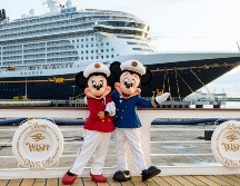 Disney Cruise Line celebra 25 años de su primer viaje en altamar. ESPECIAL/CORTESÍA DISNEY CRUISE LINE.