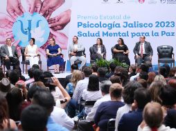 Los rubros que se tomaron en cuenta para otorgar este premio son el prestigio en su labor y trayectoria ética en el ejercicio de psicología, de los profesionistas. ESPECIAL / Fiscalía de Jalisco