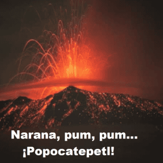 El Popocatépetl exhala lava y memes (FOTOS)