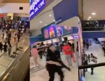 En los videos se observa cómo la gente huye despavorida. ESPECIAL