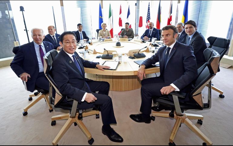 El Ministerio ruso de Exteriores condenó la actitud de los países del G7. EFE/JAPAN POOL