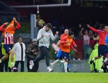 El profe Pauno no pudo ocultar su felicidad por llegar a la gran final. IMAGO7/Rafael Vadillo