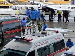 El presidente Irfaan Ali informó que su gobierno está movilizando recursos para ayudar a los niños. AP/R. Rake