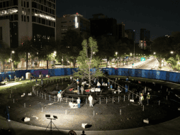 El viernes pasado un grupo de expertos conformado por viveristas, instituciones académicas y de la sociedad civil plantaron un ahuehuete en la Glorieta de Paseo de la Reforma. TWITTER / @SEDEMA_CDMX