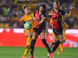 Las rojinegras cayeron 2-0 ante las Tigres en el partido de vuelta. IMAGO7/Andrea Jiménez