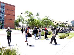Un grupo de estudiantes del CUCSH se opone a el cambio de campus a Belenes. ESPECIAL