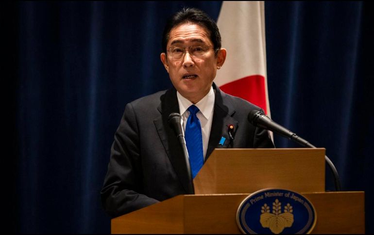 Fumio Kishida, primer ministro de Japón. AFP